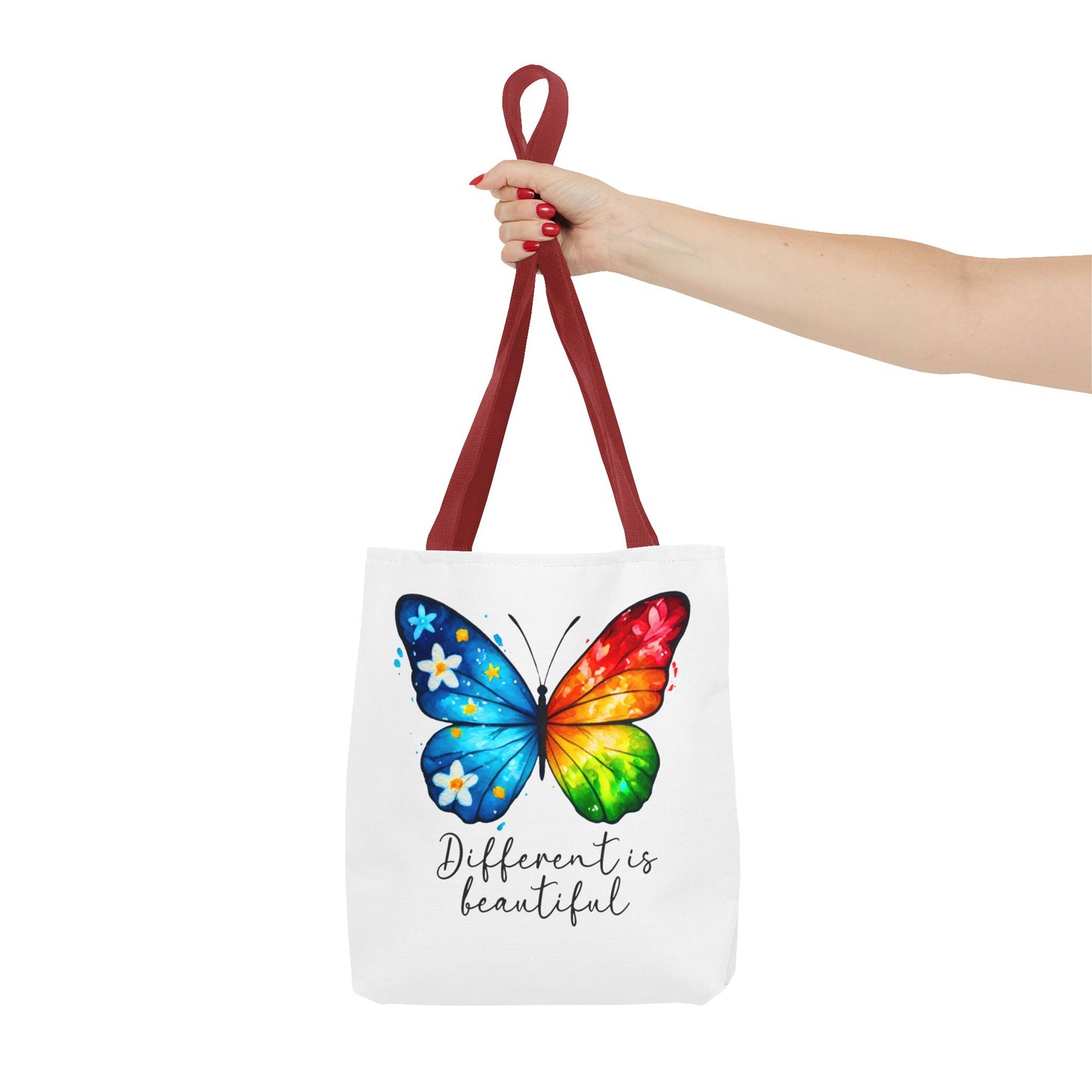 Different is Beautiful Canvas Totebag