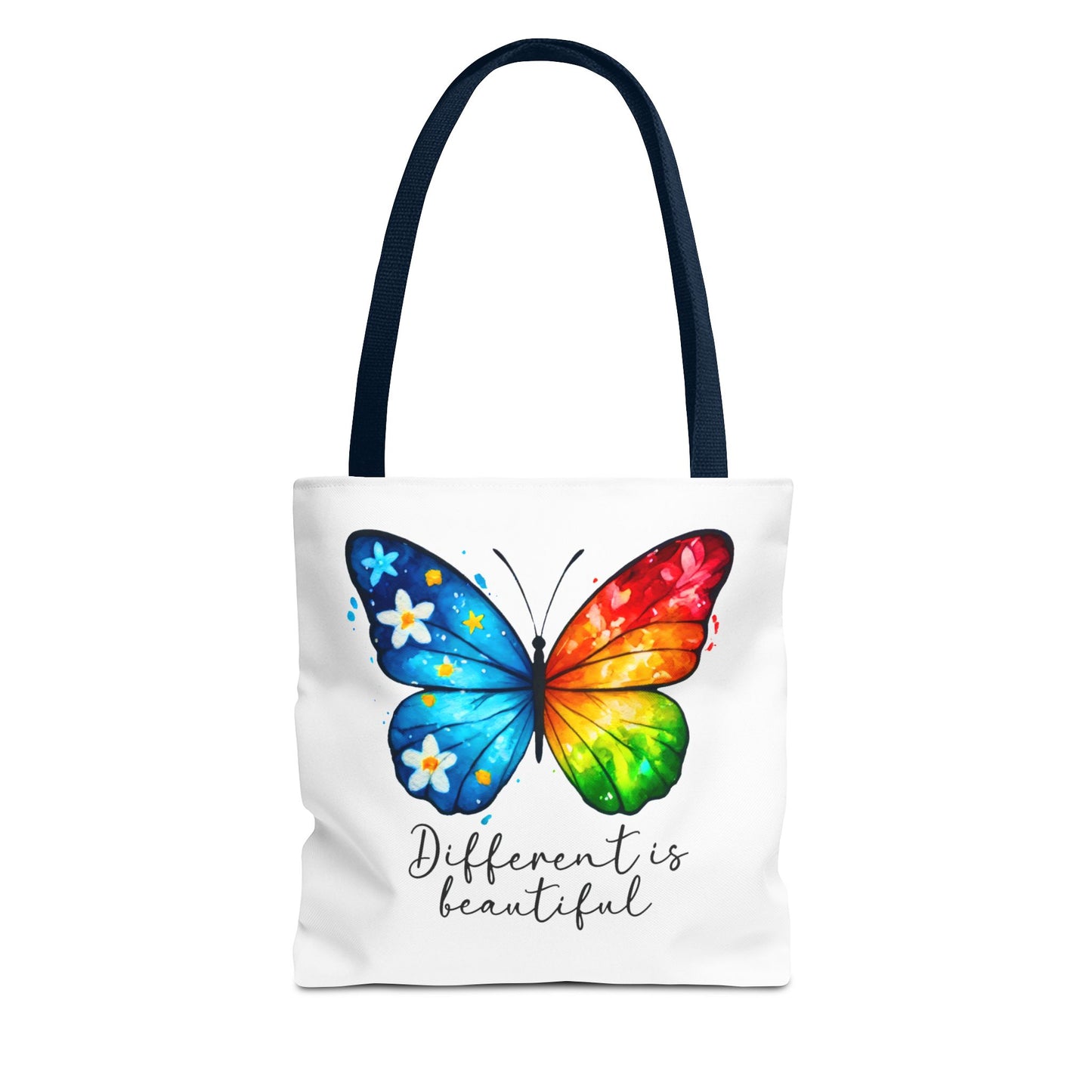 Different is Beautiful Canvas Totebag