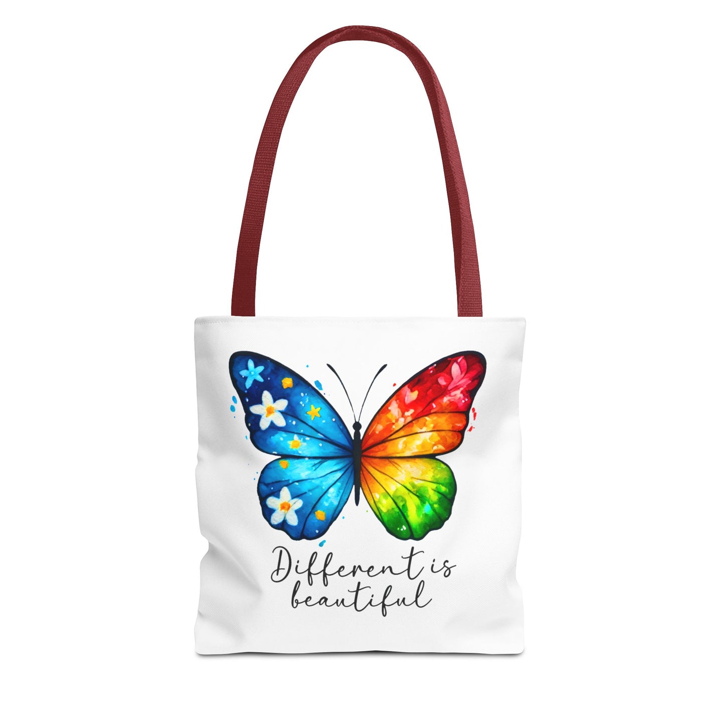 Different is Beautiful Canvas Totebag