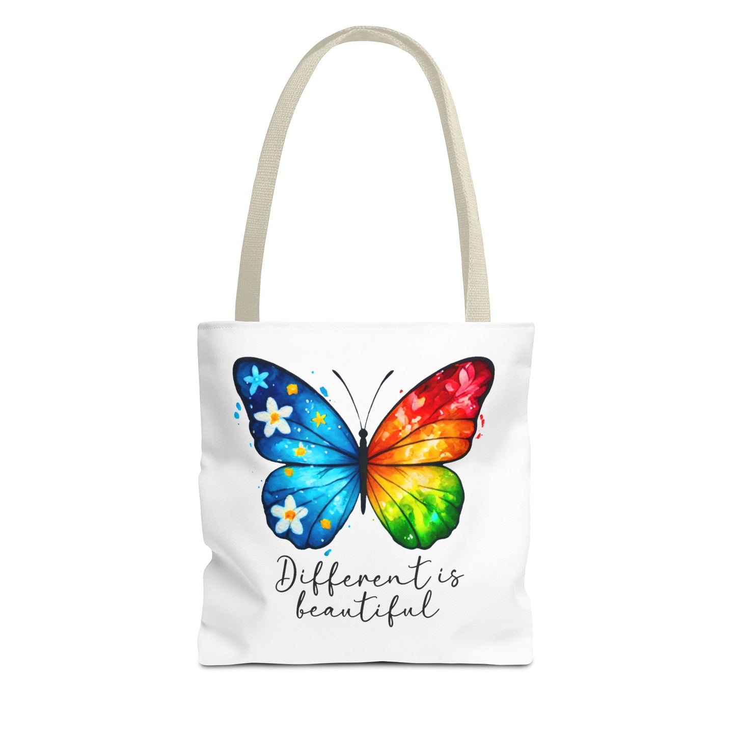 Different is Beautiful Canvas Totebag