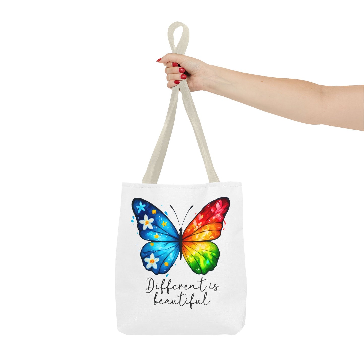 Different is Beautiful Canvas Totebag