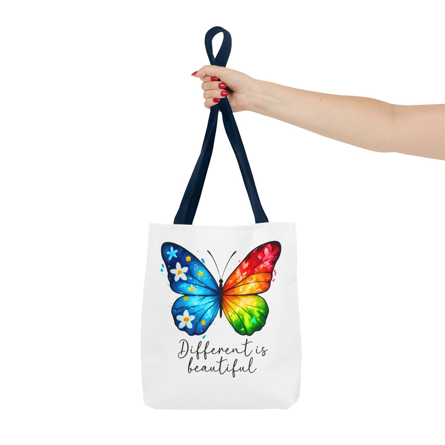 Different is Beautiful Canvas Totebag